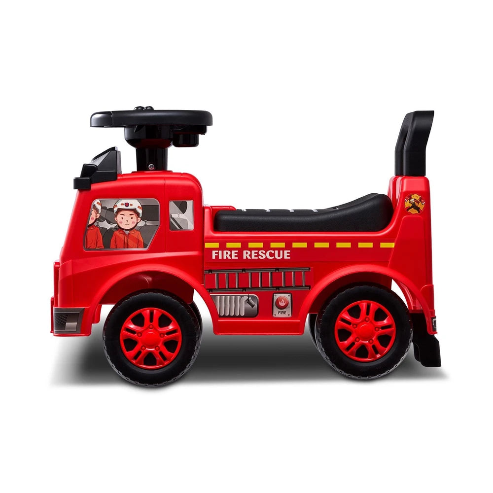Toddler Ride-On Push Car – Sit-to-Stand Ride-On Racer, Ages 1-3 (Red)