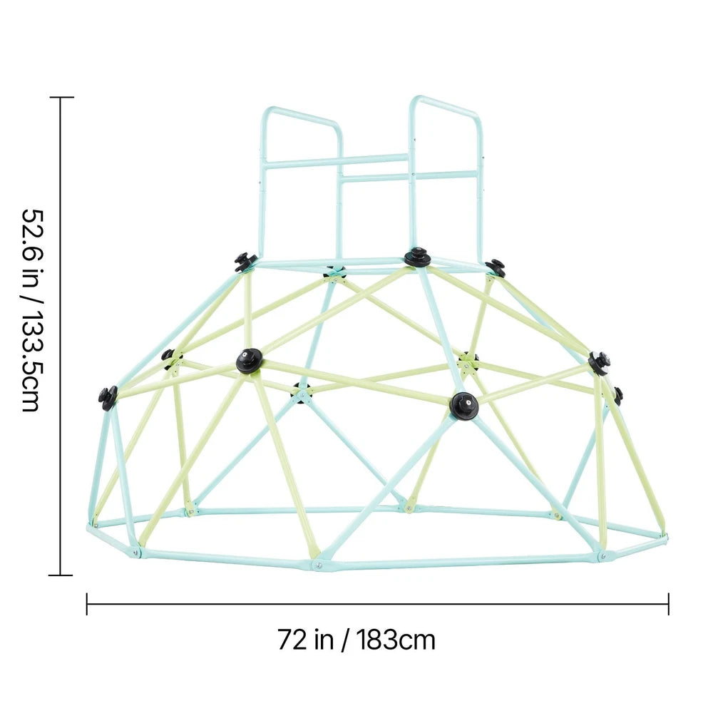 Geometric Dome Climber – Outdoor Backyard Jungle Gym for Kids