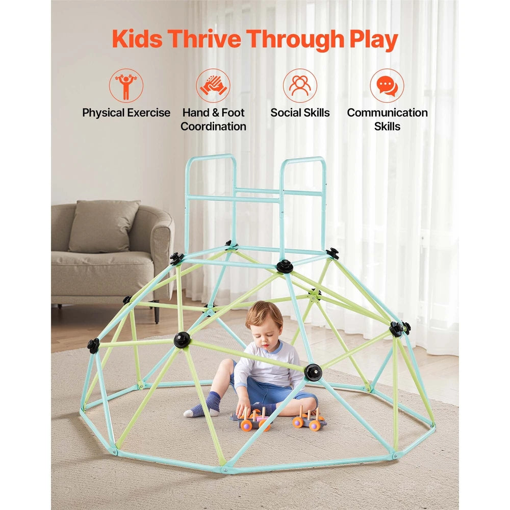 Geometric Dome Climber – Outdoor Backyard Jungle Gym for Kids