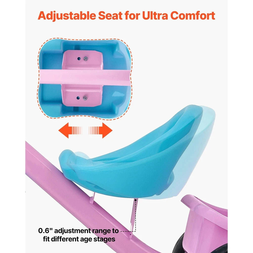 Toddler Tricycle – Adjustable Beginner Trike for Kids