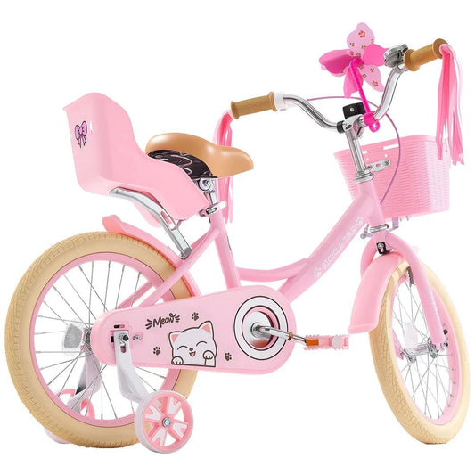 16" Princess Bike with Training Wheels