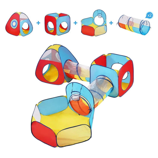 5-in-1 Kids Play Tent & Tunnel
