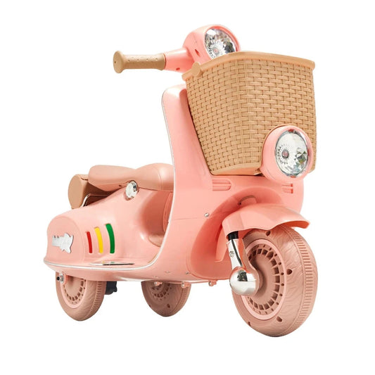 6V Three-Wheeled Electric Scooter