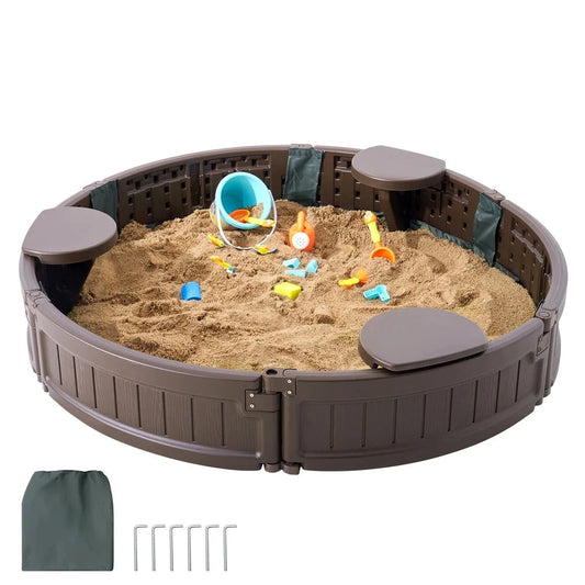 Round Kids Sandbox