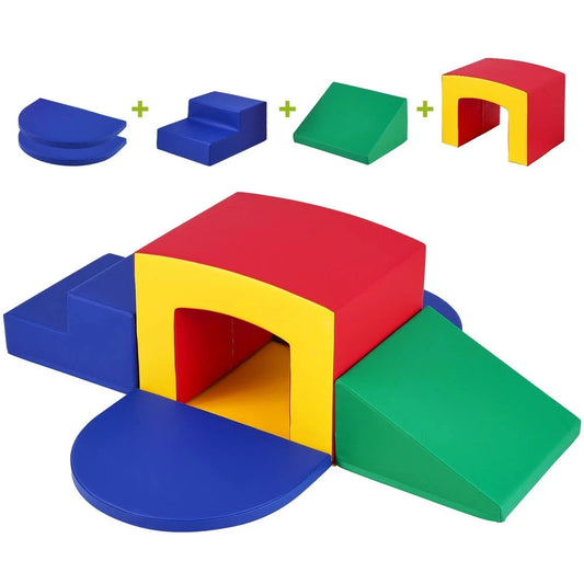 5 Piece Foam Climbing Tunnel