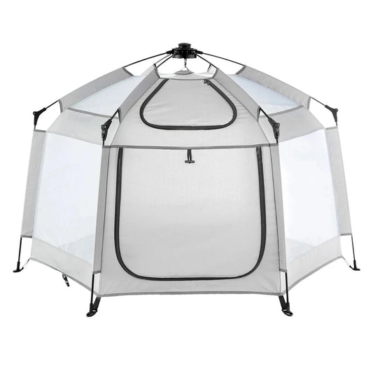 Portable Baby Playpen with Sun Canopy