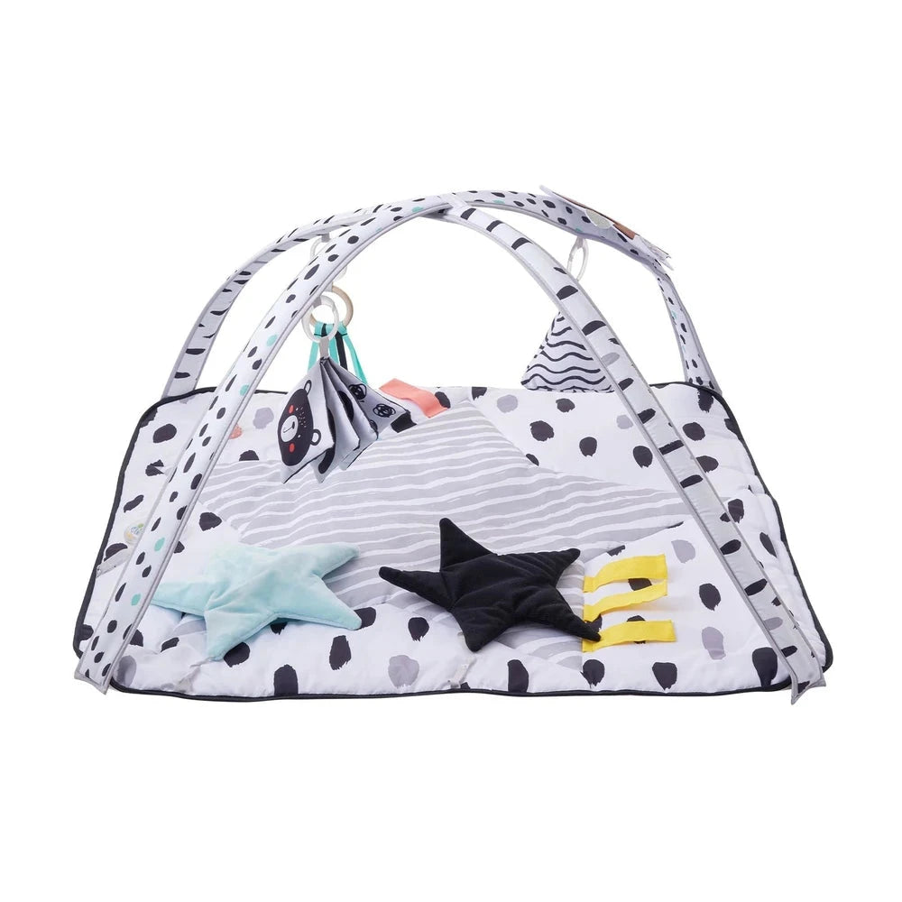 Baby Activity Play Mat – Tummy-Time Gym with Sensory Touch Balls