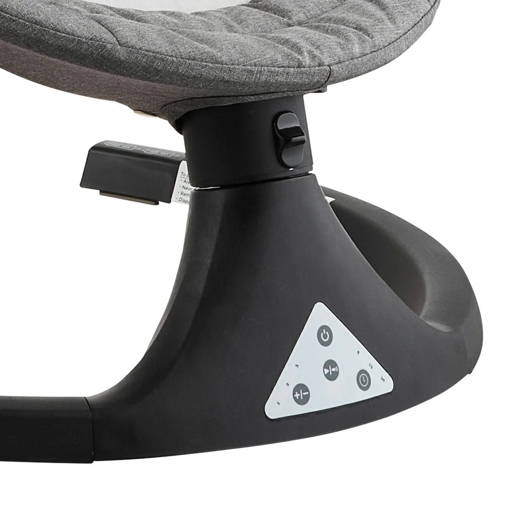 5-Speed Baby Rocker – Adjustable Infant Swing with 3 Recline Angles