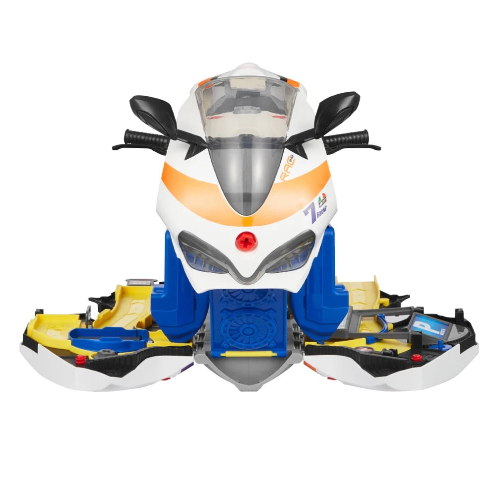 Motorcycle Mechanic Set 25 PCS – STEM Build-Your-Own Toy, Ages 3+ (Yellow)