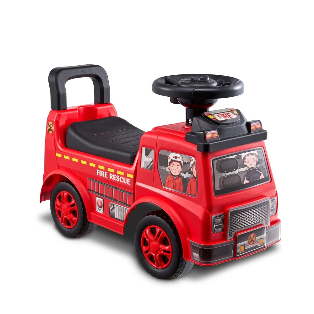 Toddler Ride-On Push Car – Sit-to-Stand Ride-On Racer, Ages 1-3 (Red)