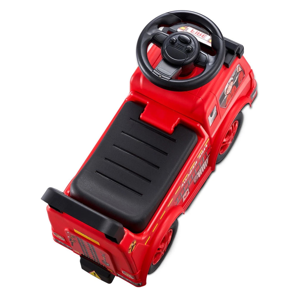 Toddler Ride-On Push Car – Sit-to-Stand Ride-On Racer, Ages 1-3 (Red)