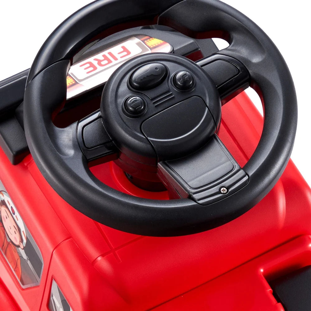 Toddler Ride-On Push Car – Sit-to-Stand Ride-On Racer, Ages 1-3 (Red)