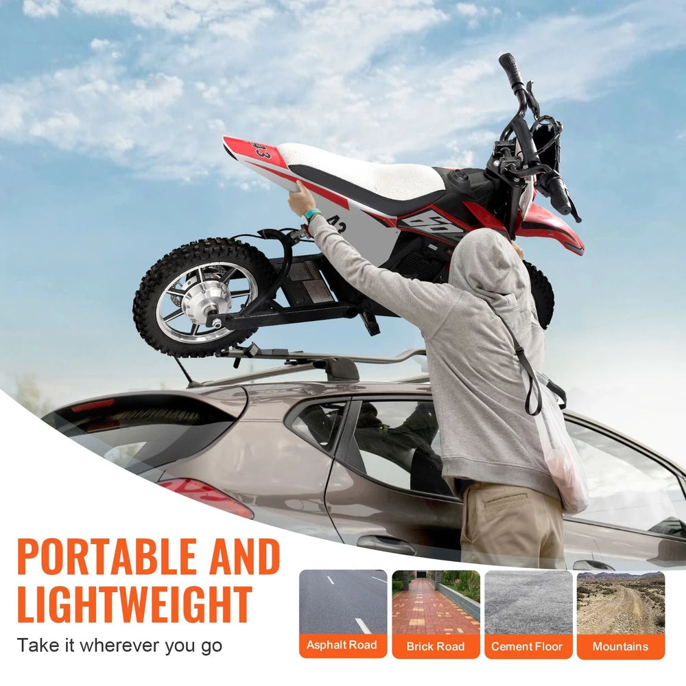 Kids 36V Electric Motorcycle – Battery-Powered Ride-On with Non-Slip Tires