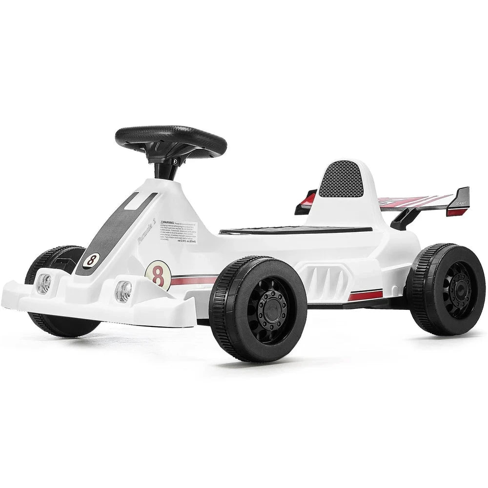 Kids 6V Electric Go Kart – Battery-Powered Ride-On Racer