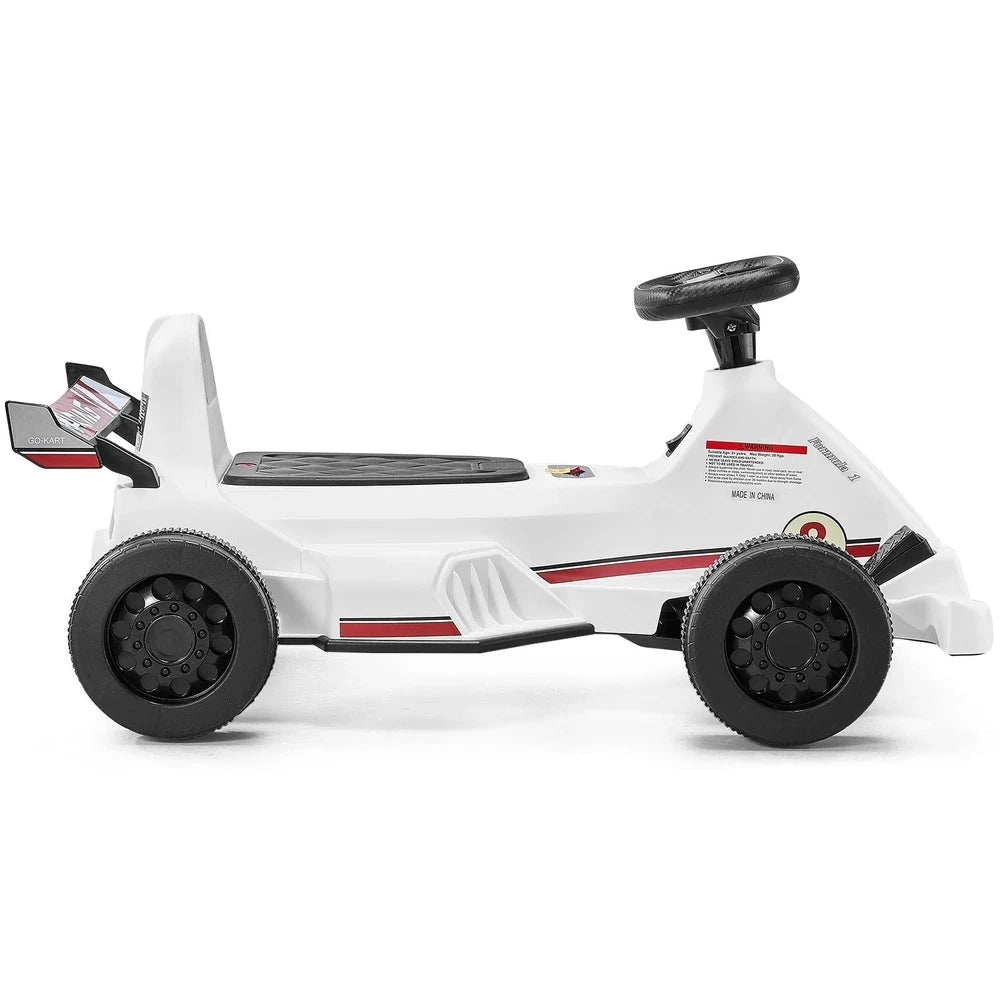 Kids 6V Electric Go Kart – Battery-Powered Ride-On Racer