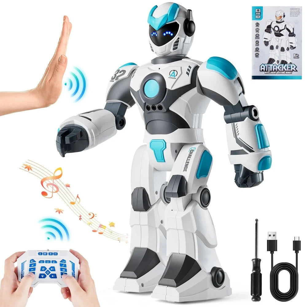 Programmable Gesture-Sensing Robot – Interactive STEM Coding Toy for Kids
