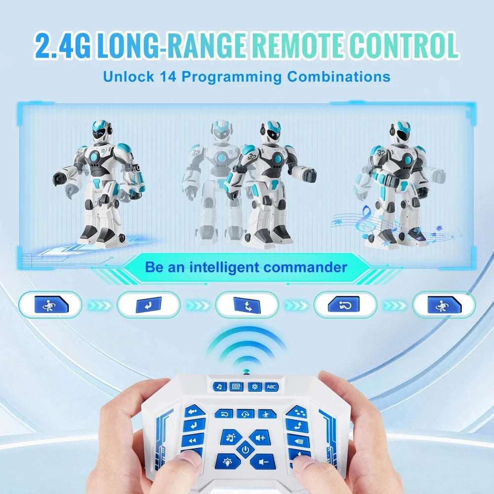 Programmable Gesture-Sensing Robot – Interactive STEM Coding Toy for Kids