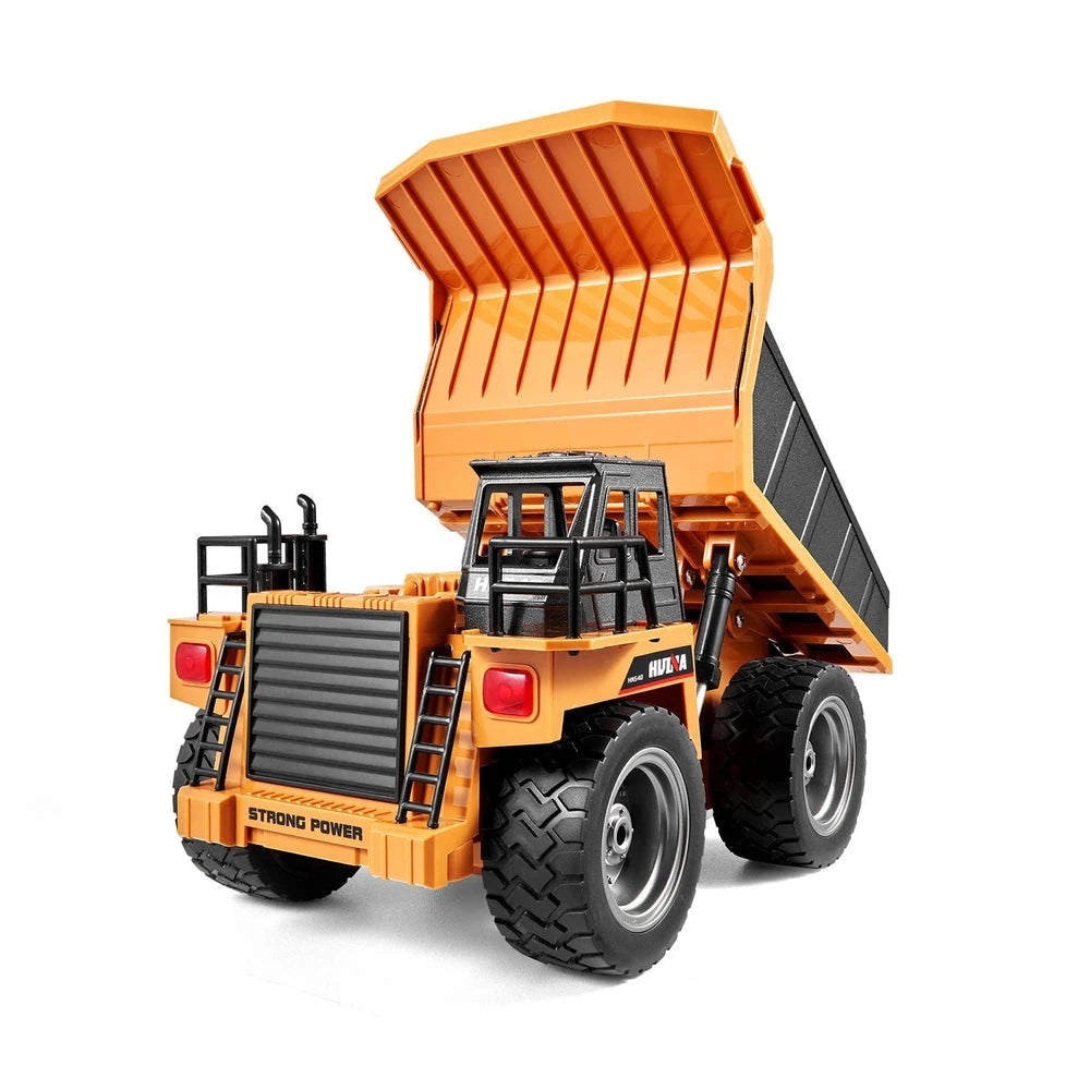 1:18 RC Dump Truck – Remote Control Construction Vehicle for Kids