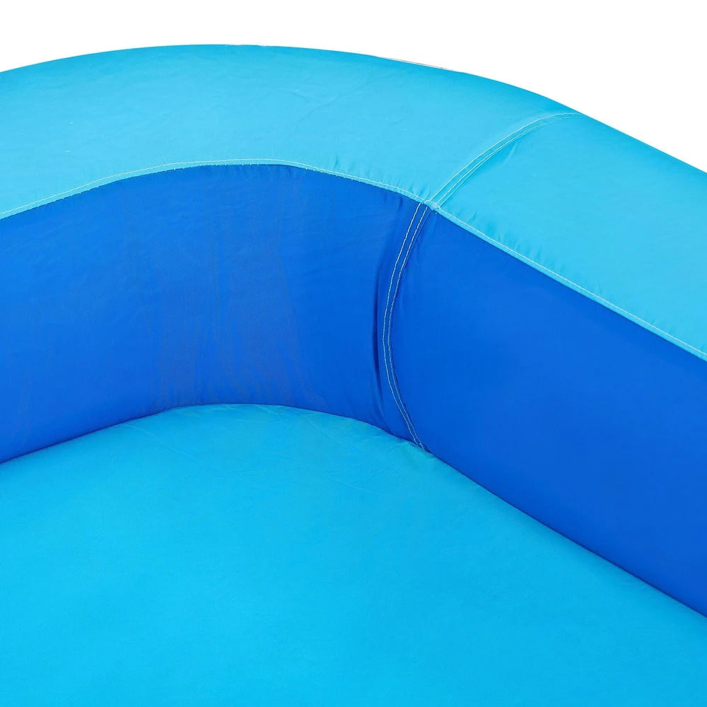 Inflatable Water Park Bounce House – Extra-Large Backyard Water Slide Playground (12x13x8)