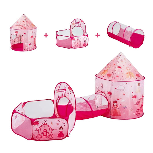 3-in-1 Kids Play Tent & Tunnel