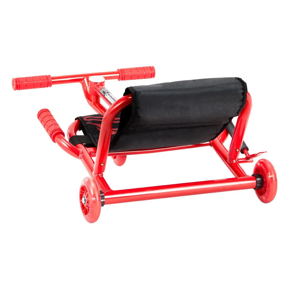Kids Drifting Scooter – Wiggle Ride-On with LED Flashing Wheels (Red)