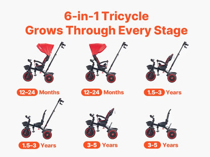 Convertible Toddler Tricycle Stroller