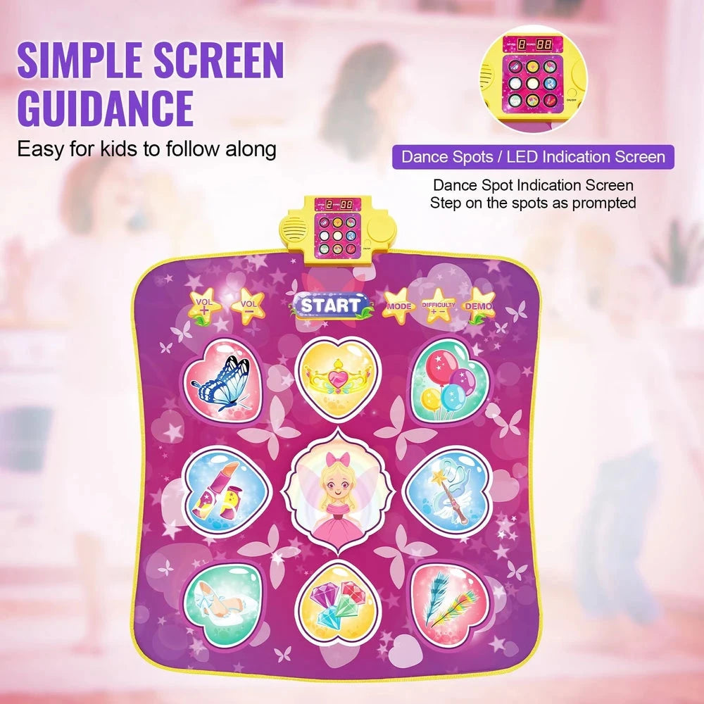 Electronic Rhythm Dance Mat – Musical Game Mat with Multiple Modes for Kids