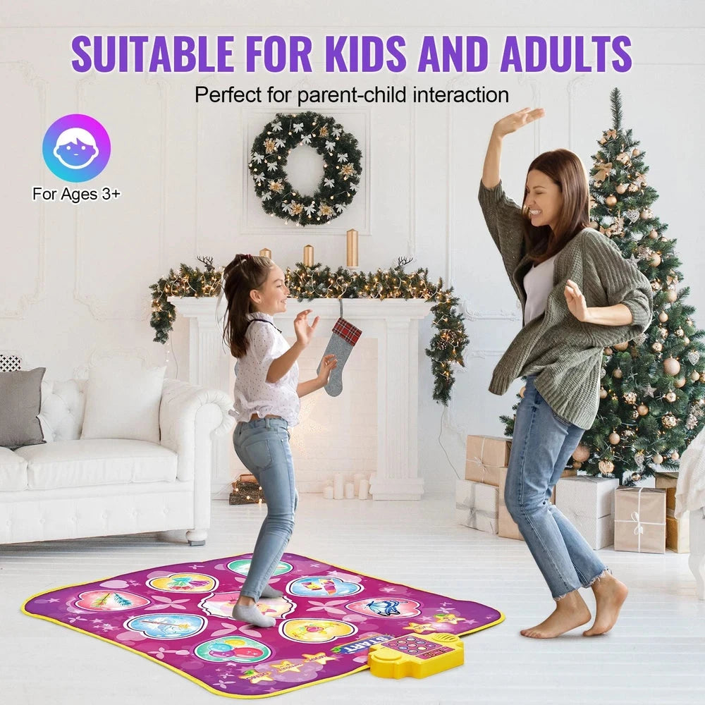 Electronic Rhythm Dance Mat – Musical Game Mat with Multiple Modes for Kids