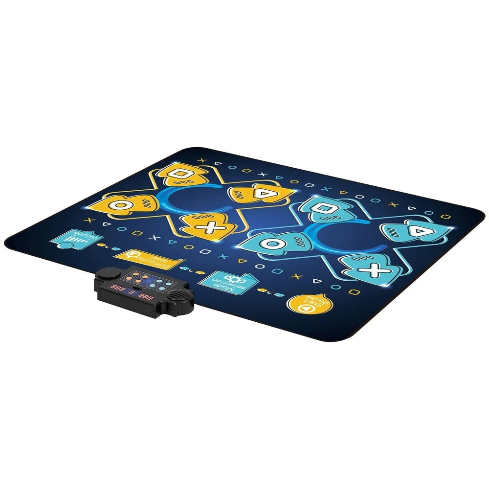 Interactive Rhythm Dance Mat – Two-Player Musical Game Mat for Kids