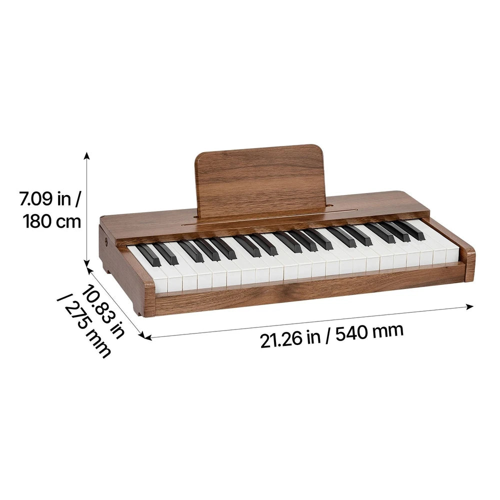 Kids Piano Keyboard – 37-Key Wooden Musical Instrument for Beginners