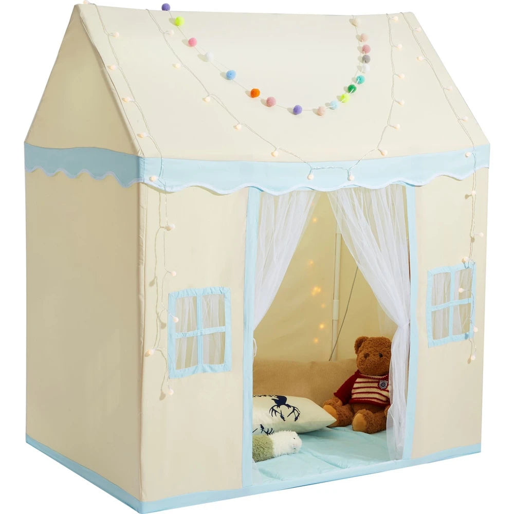 Kids Play Tent – Pop-Up Playhouse with Tent Lamp