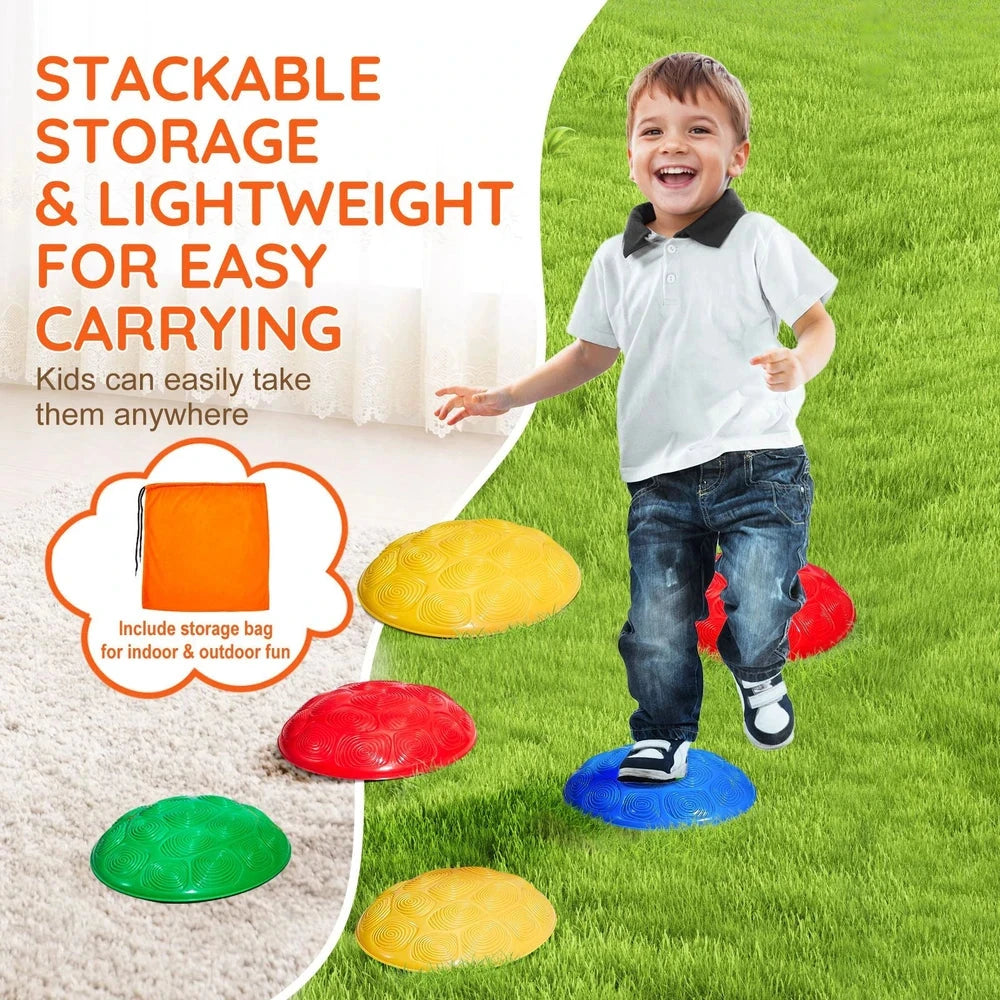 Turtle Balance Stepping Stones – Coordination Play Set for Kids